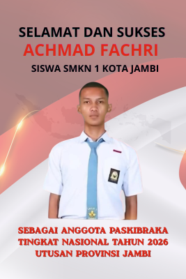 Dua Pelajar Asal Kota Jambi Terpilih Sebagi Calon Paskibraka Tingkat Pusat 2026