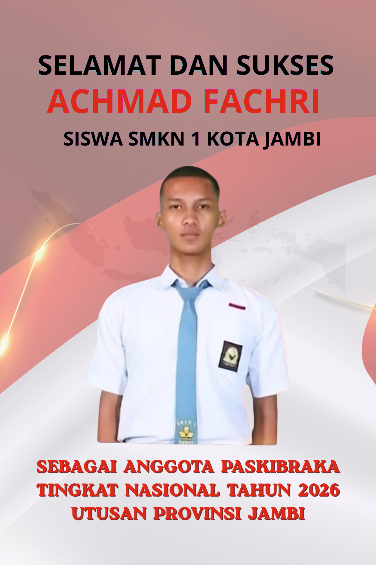 Dua Pelajar Asal Kota Jambi Terpilih Sebagi Calon Paskibraka Tingkat Pusat 2026