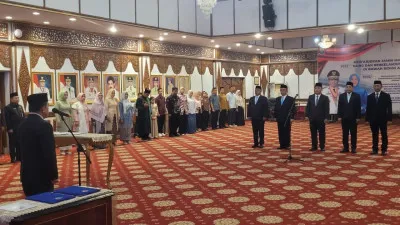Keluarga Besar SMKN 1 Kota Jambi Mengucapkan Selamat atas Pelantikan Bapak Umar My, S.E., M.E. sebagai Kepala Dinas Pendidikan Provinsi Jambi